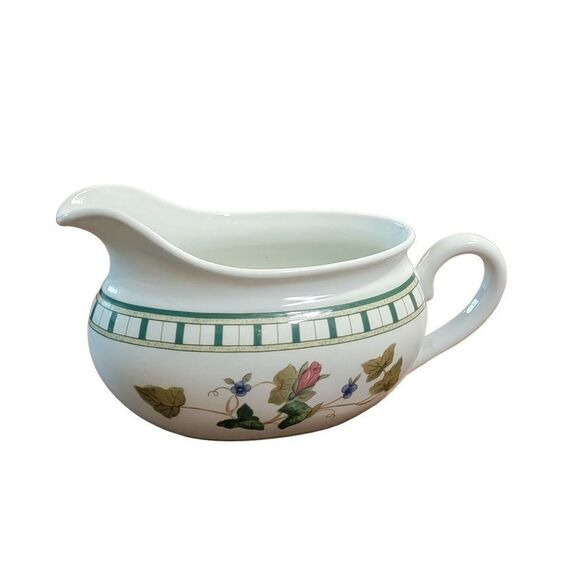 Lenox China Gravy Boat Summer Terrace Pattern Replacement Collector - Picture 2 of 8